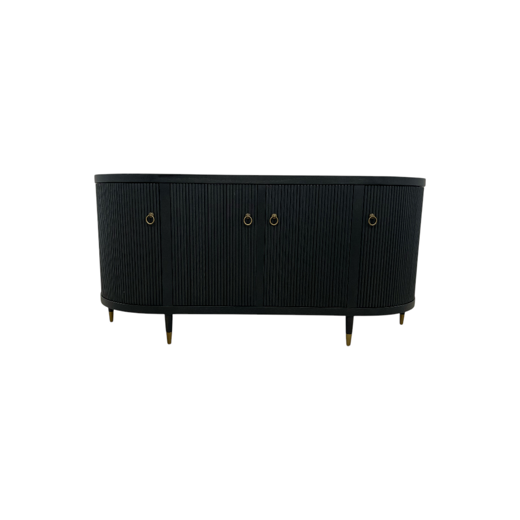 Fairfield Chair Everett Four Door Credenza, 74" × 19" × 33" — image 2 of 4
