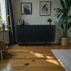Fairfield Chair Everett Four Door Credenza, 74" × 19" × 33" — image 1 of 4