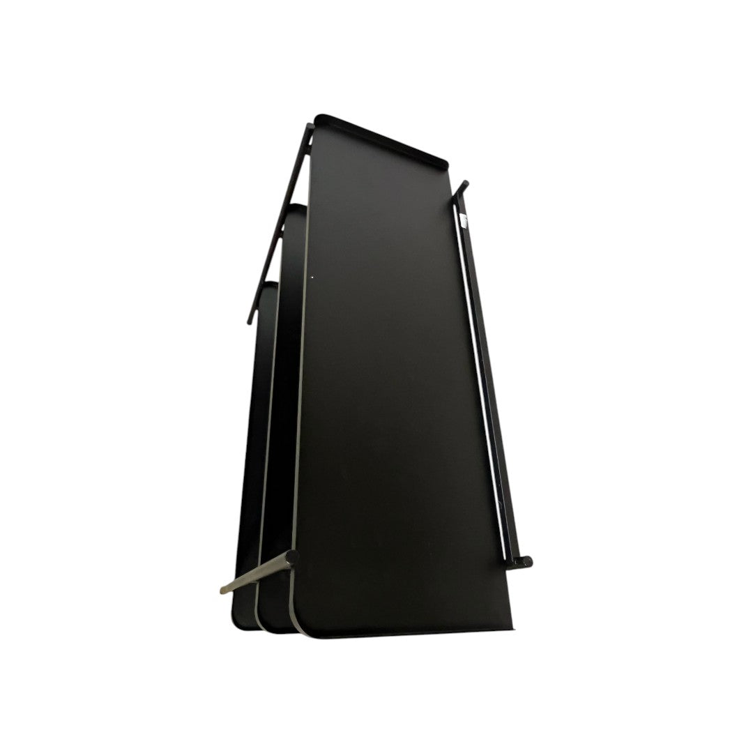 Fernish Highland Black Bookcase Set - Black