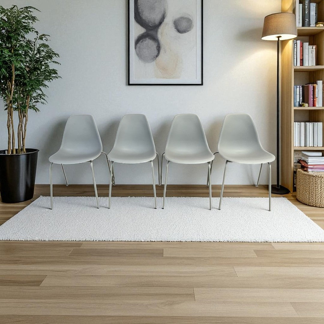 Fernish Martel Gray Dining Chair Set