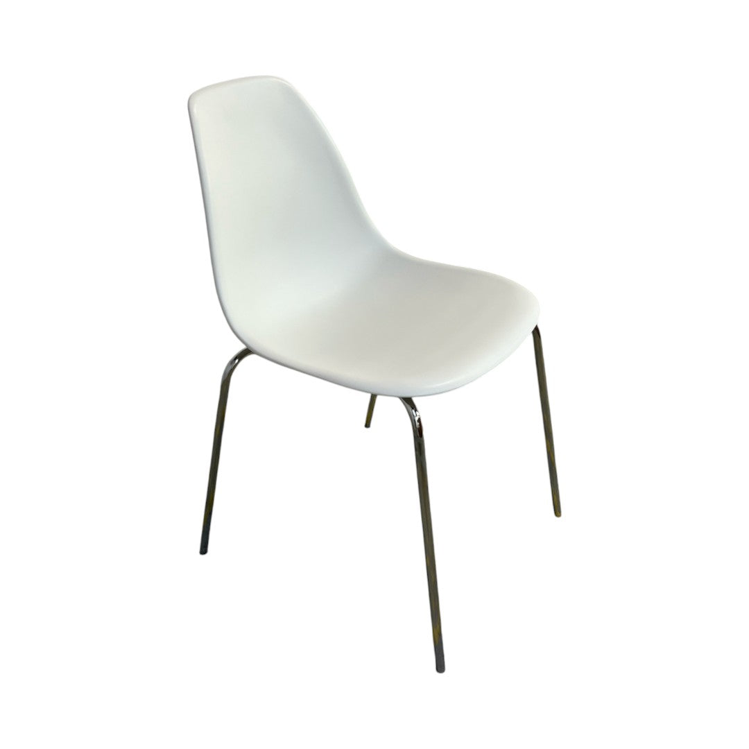Fernish Martel White Dining Chair Set