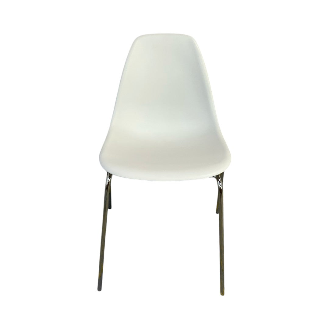 Fernish Martel White Dining Chair Set