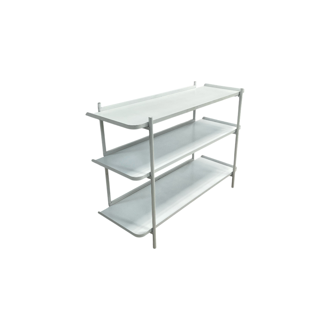 Fernish Highland Bookcase - 3 Shelf - White