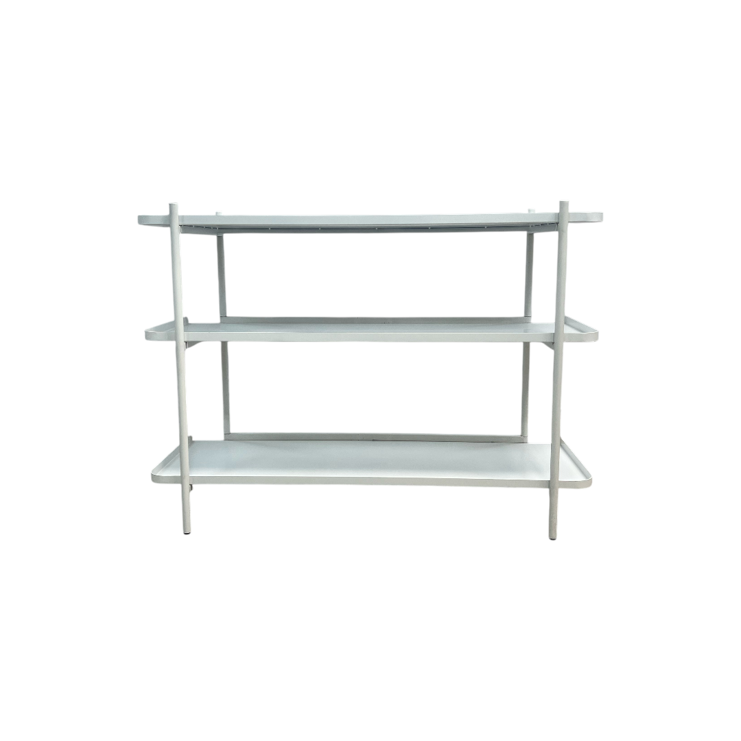 Fernish Highland Bookcase - 3 Shelf - White