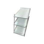 Fernish Highland Bookcase - 3 Shelf - White
