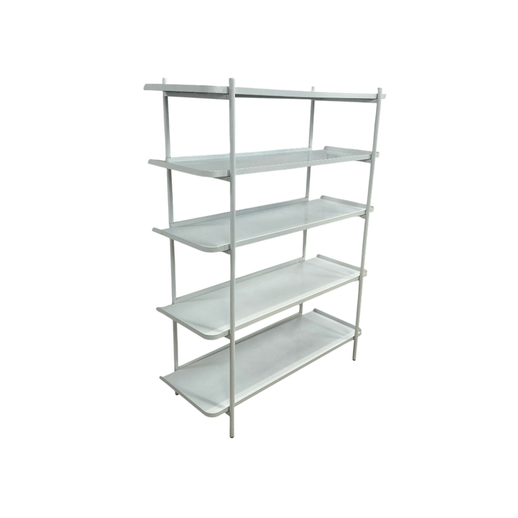 Fernish Highland Bookcase - 5 Shelf - White