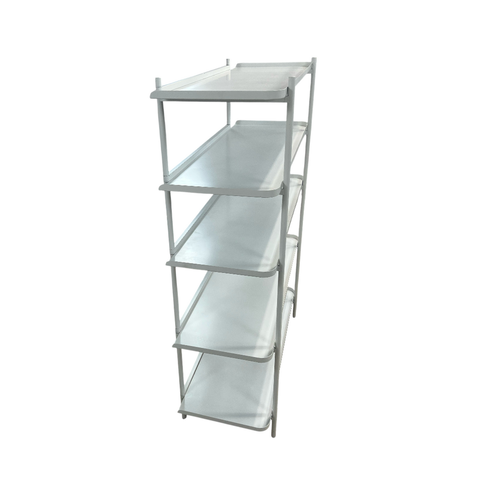 Fernish Highland Bookcase - 5 Shelf - White