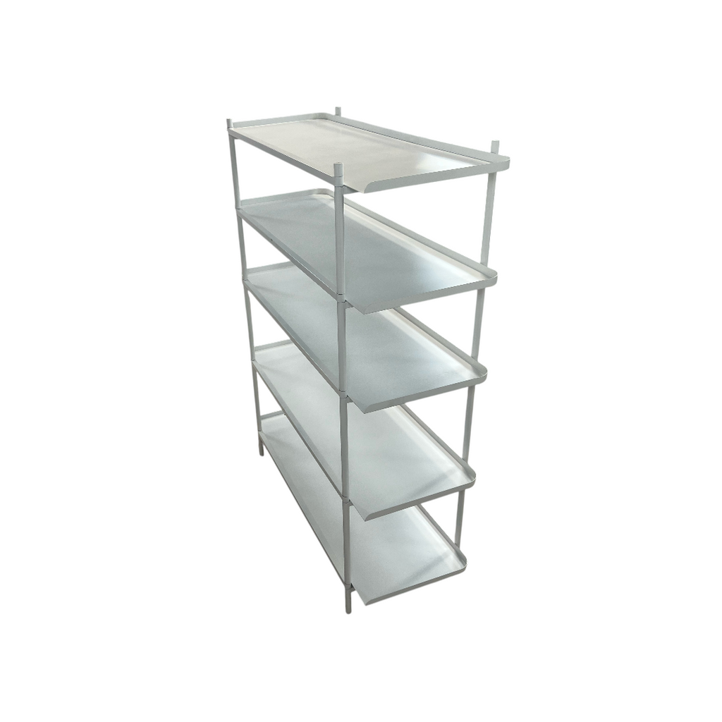 Fernish Highland Bookcase - 5 Shelf - White