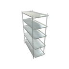 Fernish Highland Bookcase - 5 Shelf - White