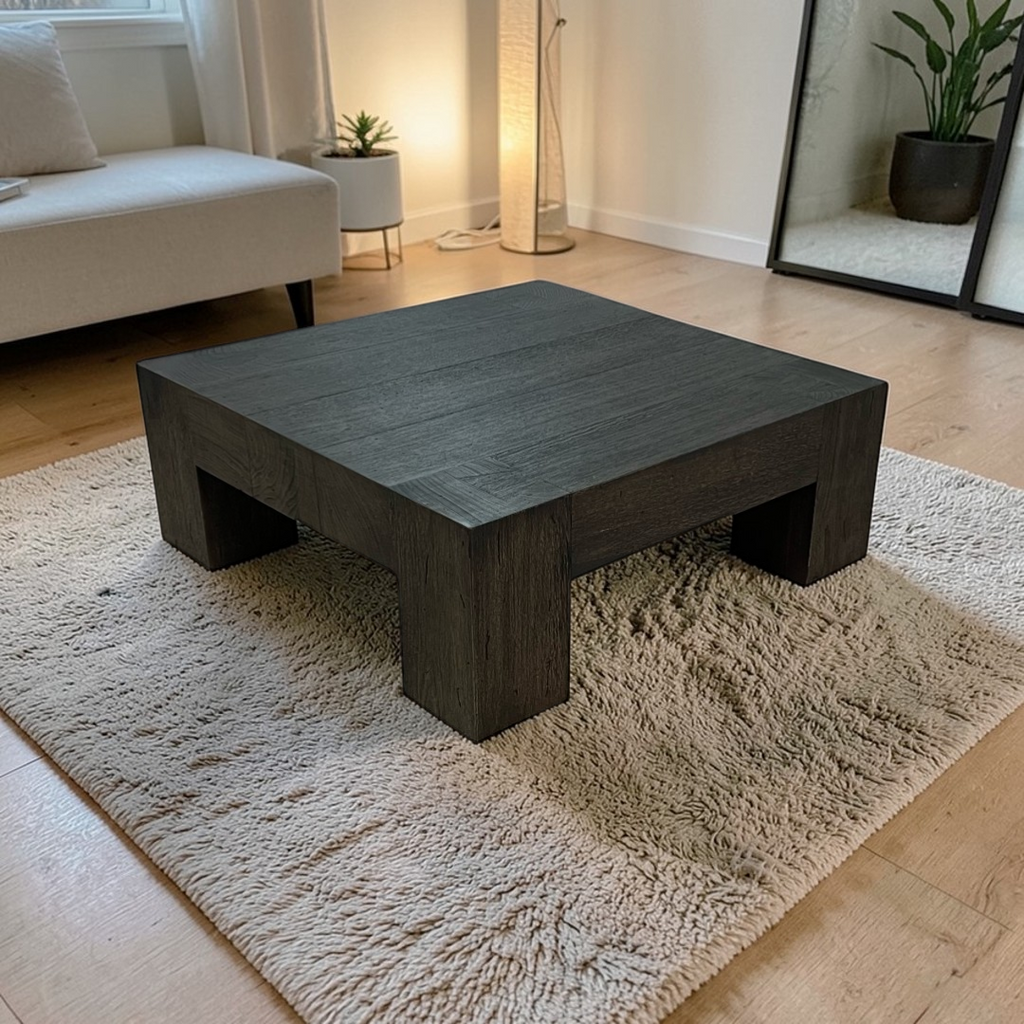 Four Hands Abaso Small Square Coffee Table