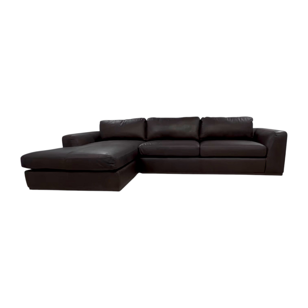 Four Hands Colt 2-Piece Sectional - Heirloom Cigar, 130" × 40" × 25" — image 2 of 4