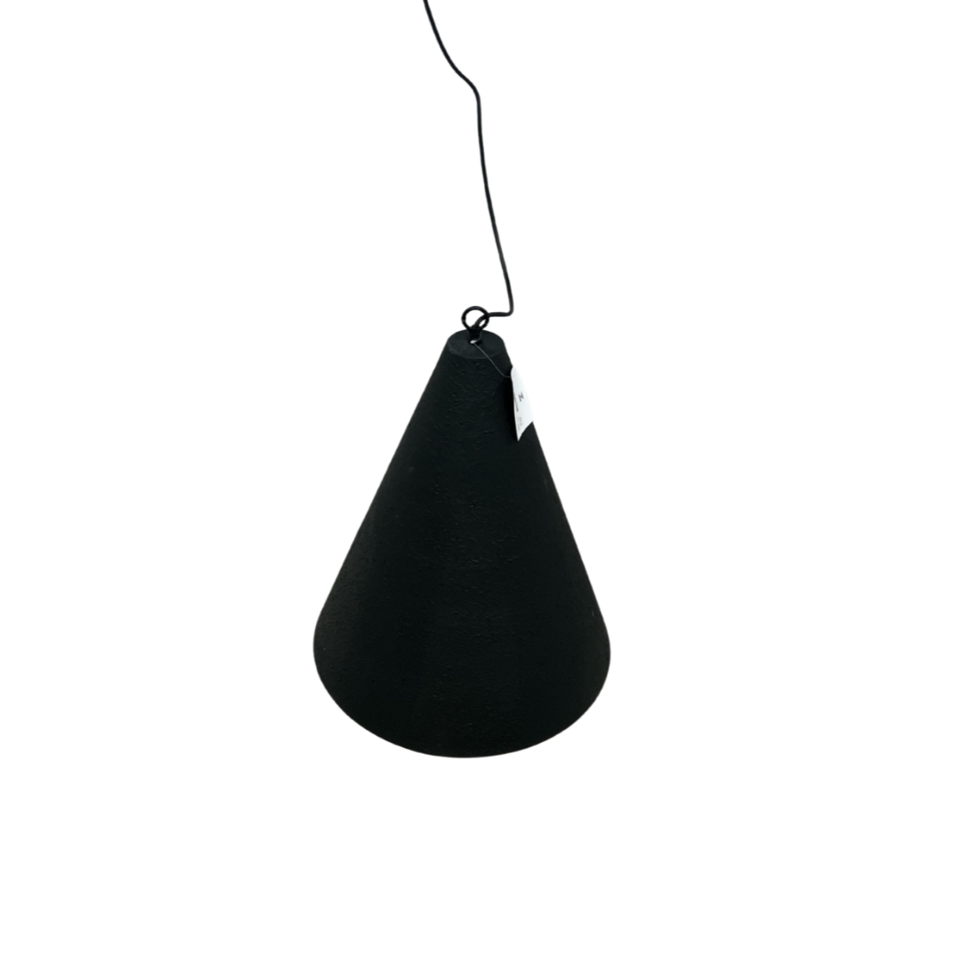 Four Hands Grazia Pendant - Matte Black Plaster