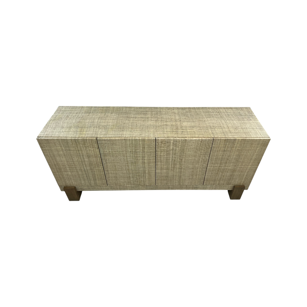Four Hands Hatch Sideboard - Natural Raffia