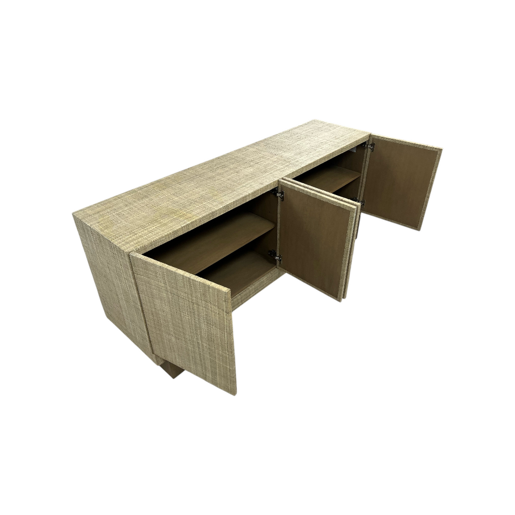 Four Hands Hatch Sideboard - Natural Raffia