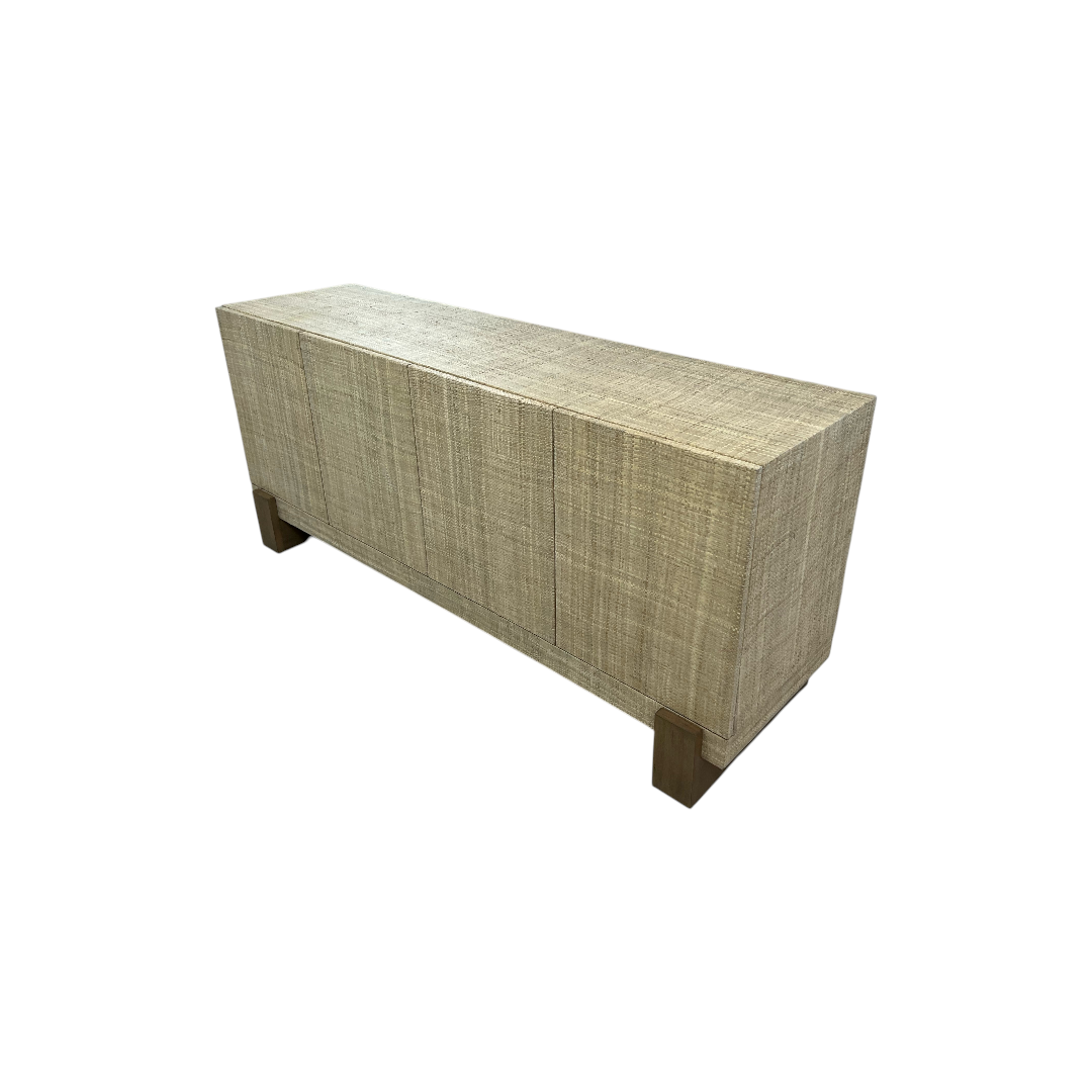 Four Hands Hatch Sideboard - Natural Raffia