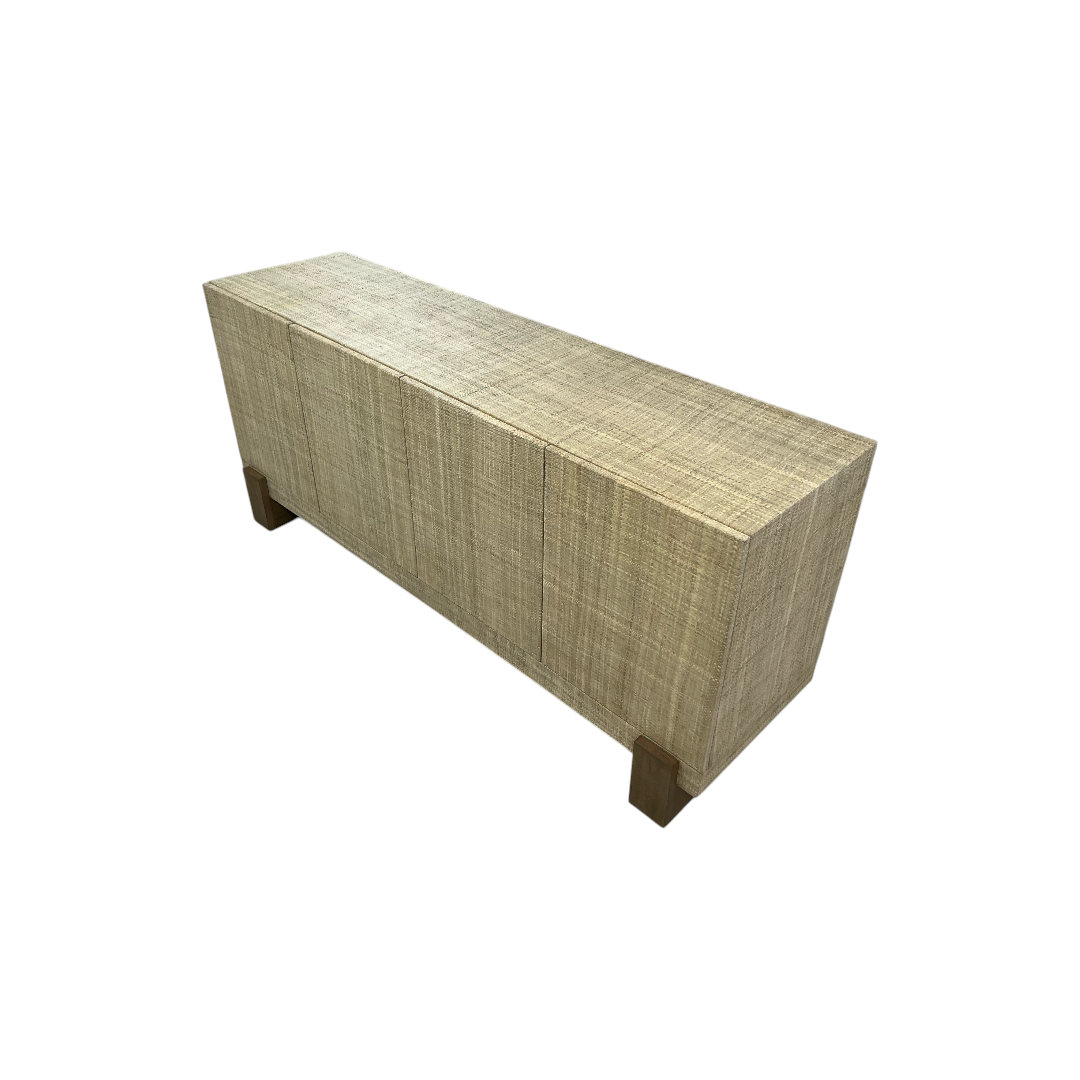 Four Hands Hatch Sideboard - Natural Raffia