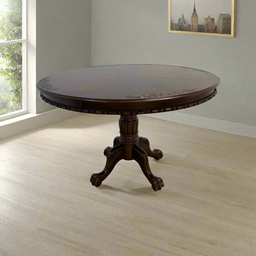 Carpia Formal Brown Cherry Dining Table