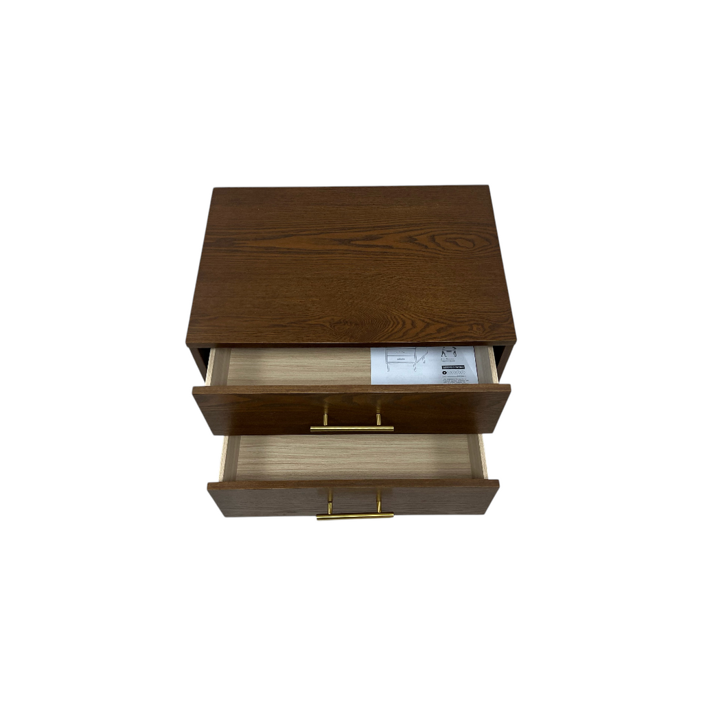 George Oliver Nevio 2-Drawer Nightstand
