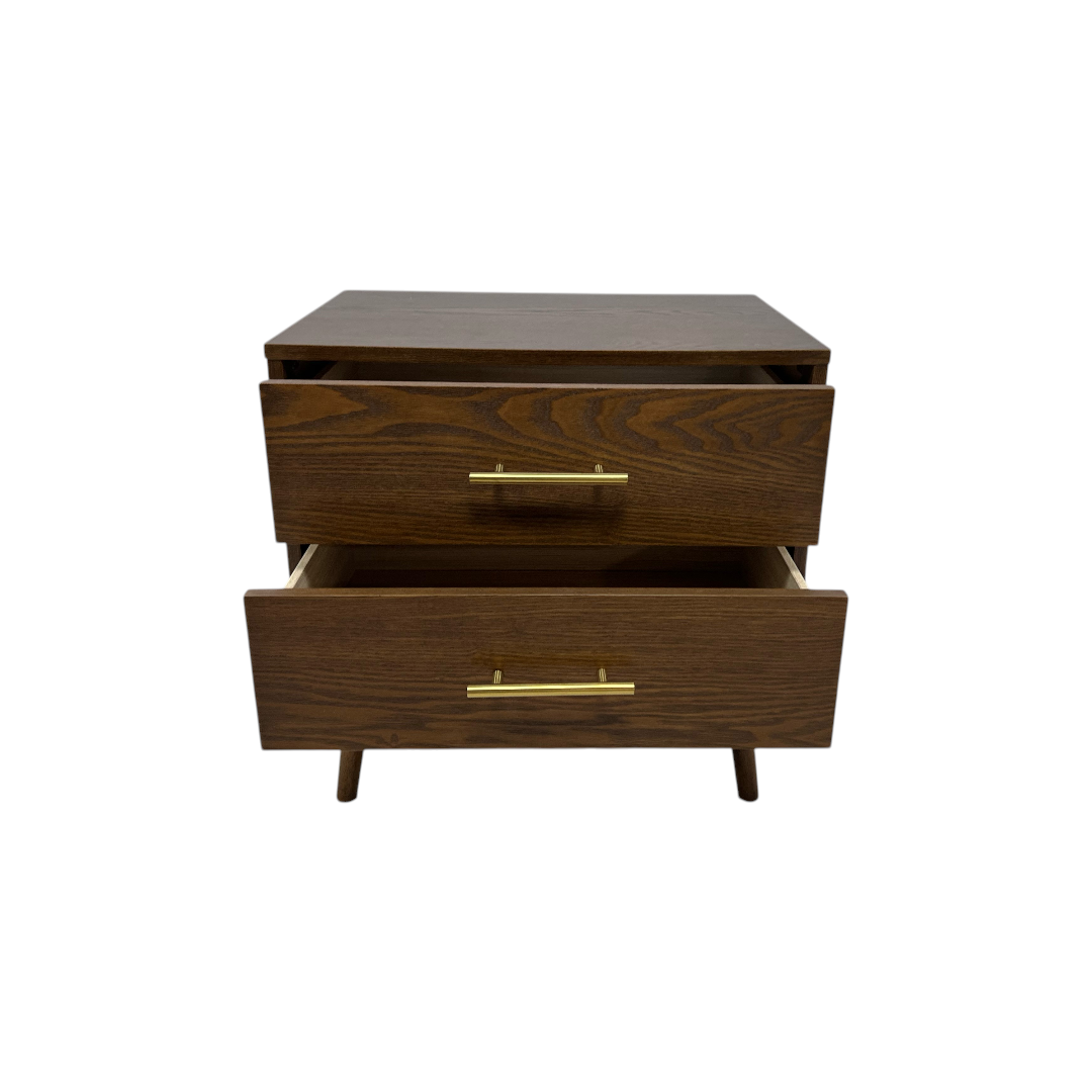 George Oliver Nevio 2-Drawer Nightstand