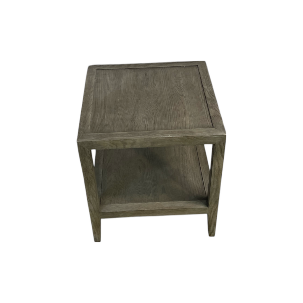 Restoration Hardware French Contemporary Square Side Table