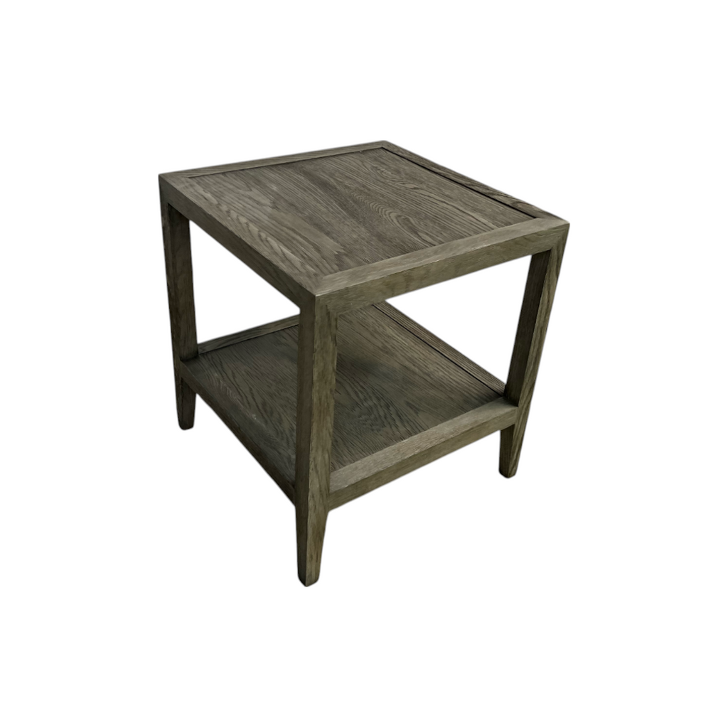 Restoration Hardware French Contemporary Square Side Table