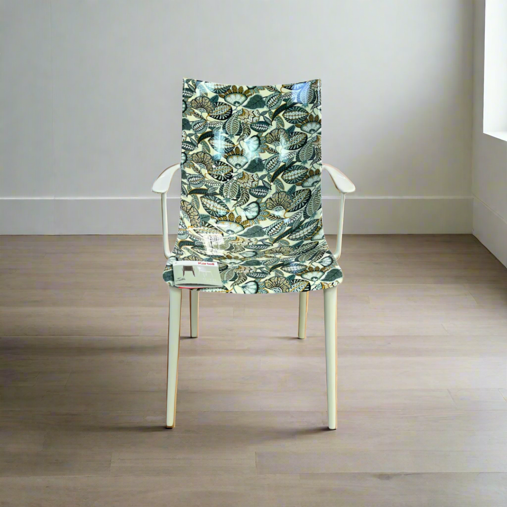 Kartell H.H.H. Graphic Impression Chair - Green Leaves