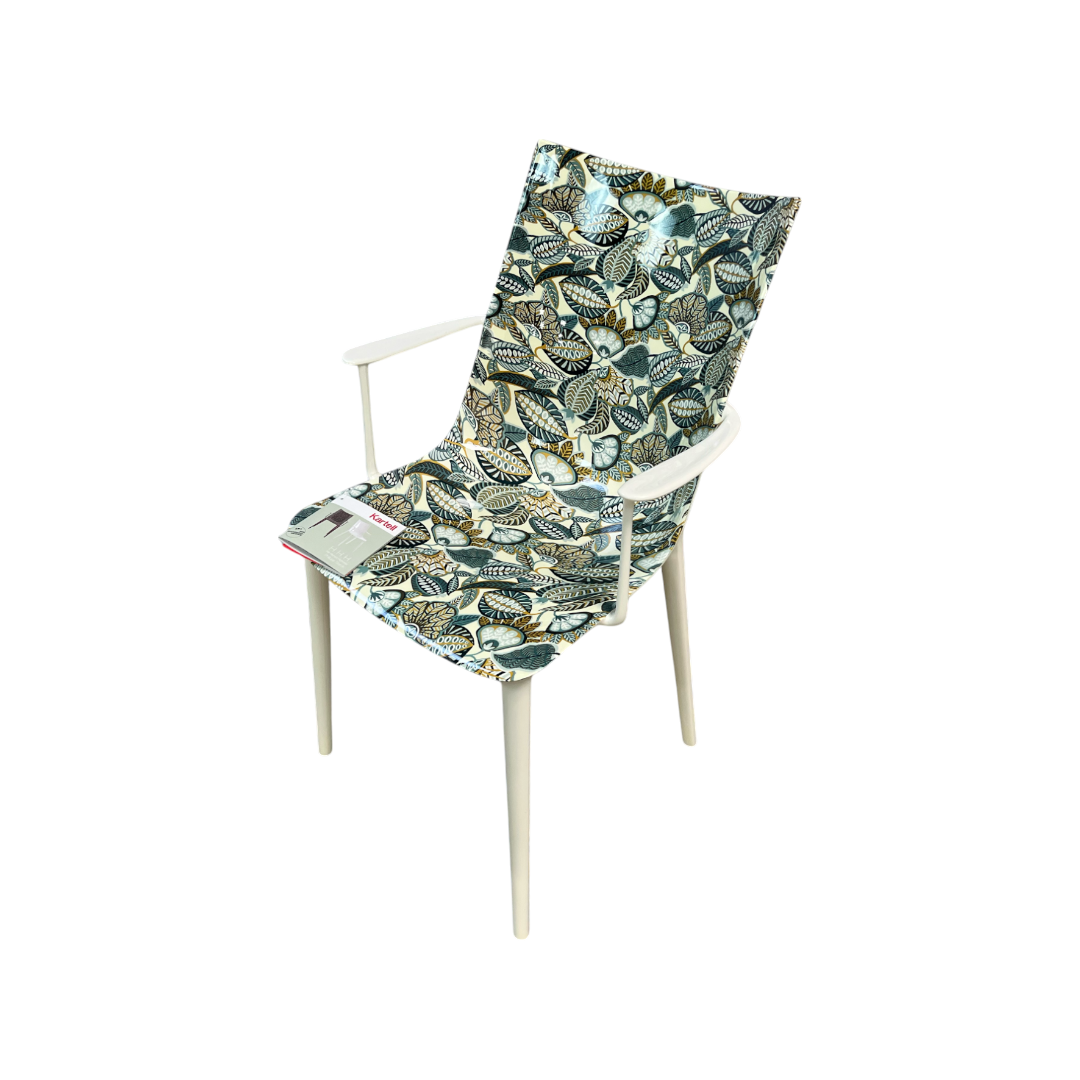 Kartell H.H.H. Graphic Impression Chair - Green Leaves