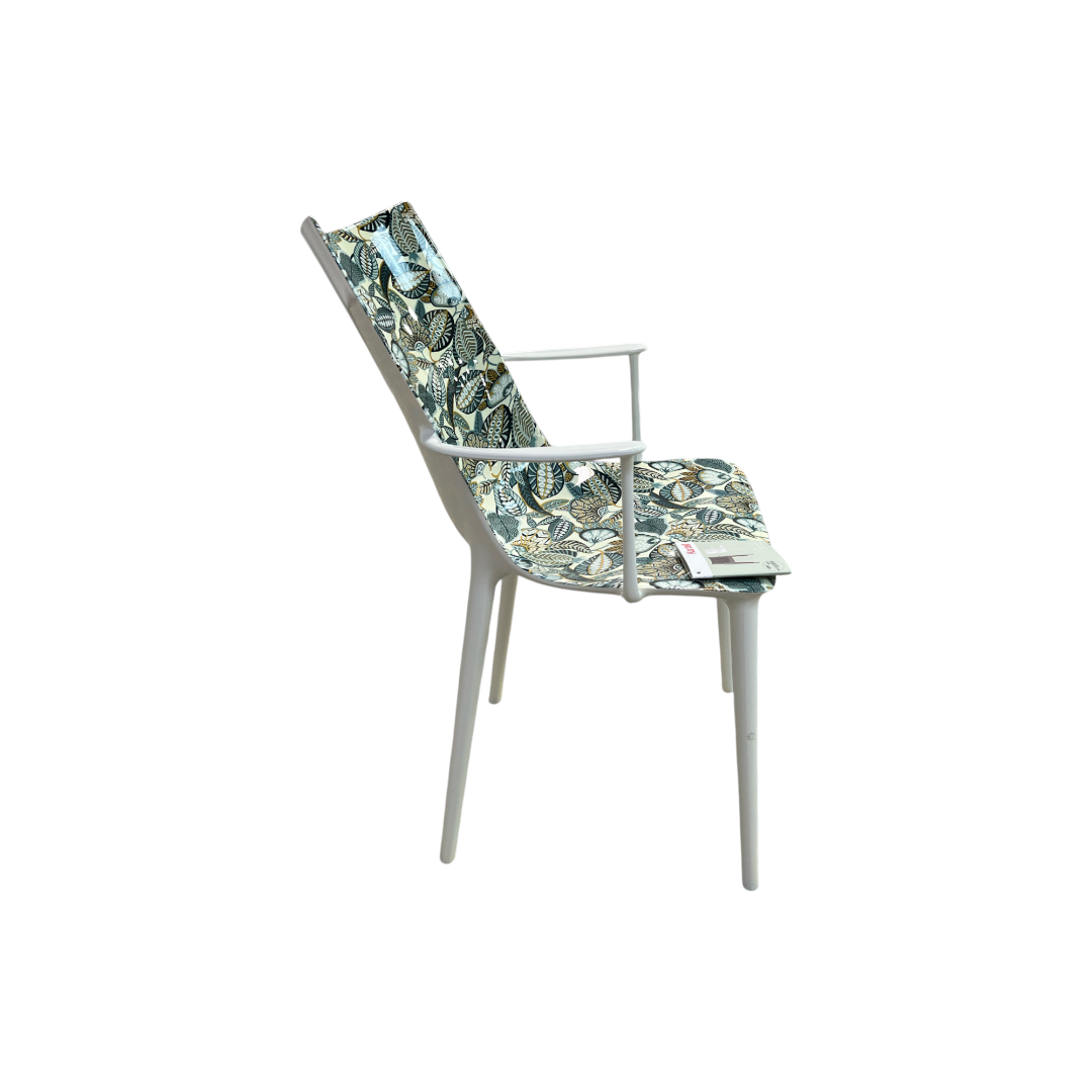 Kartell H.H.H. Graphic Impression Chair - Green Leaves