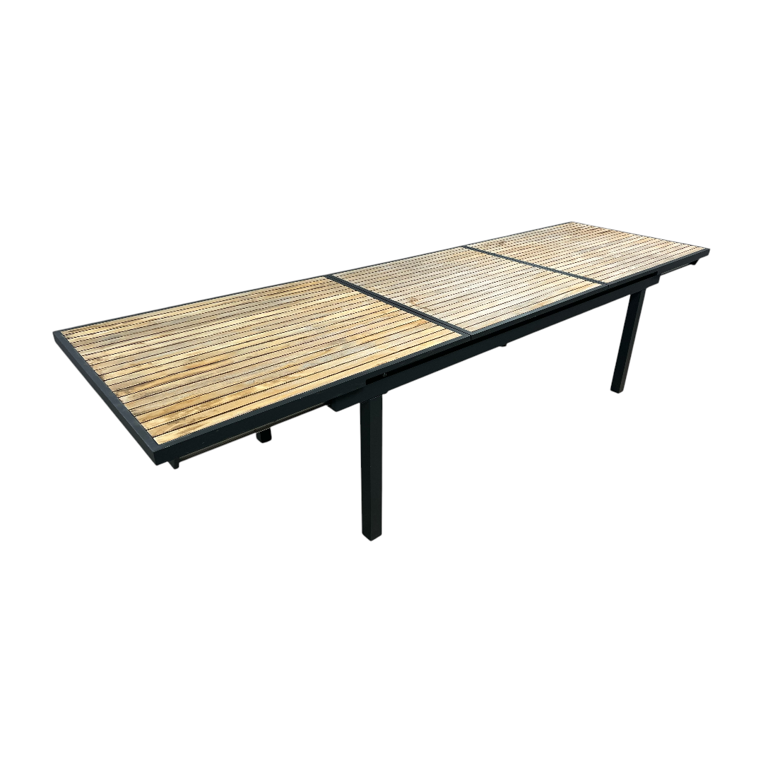 HIGOLD Heck Extendable Teak Outdoor Dining Table