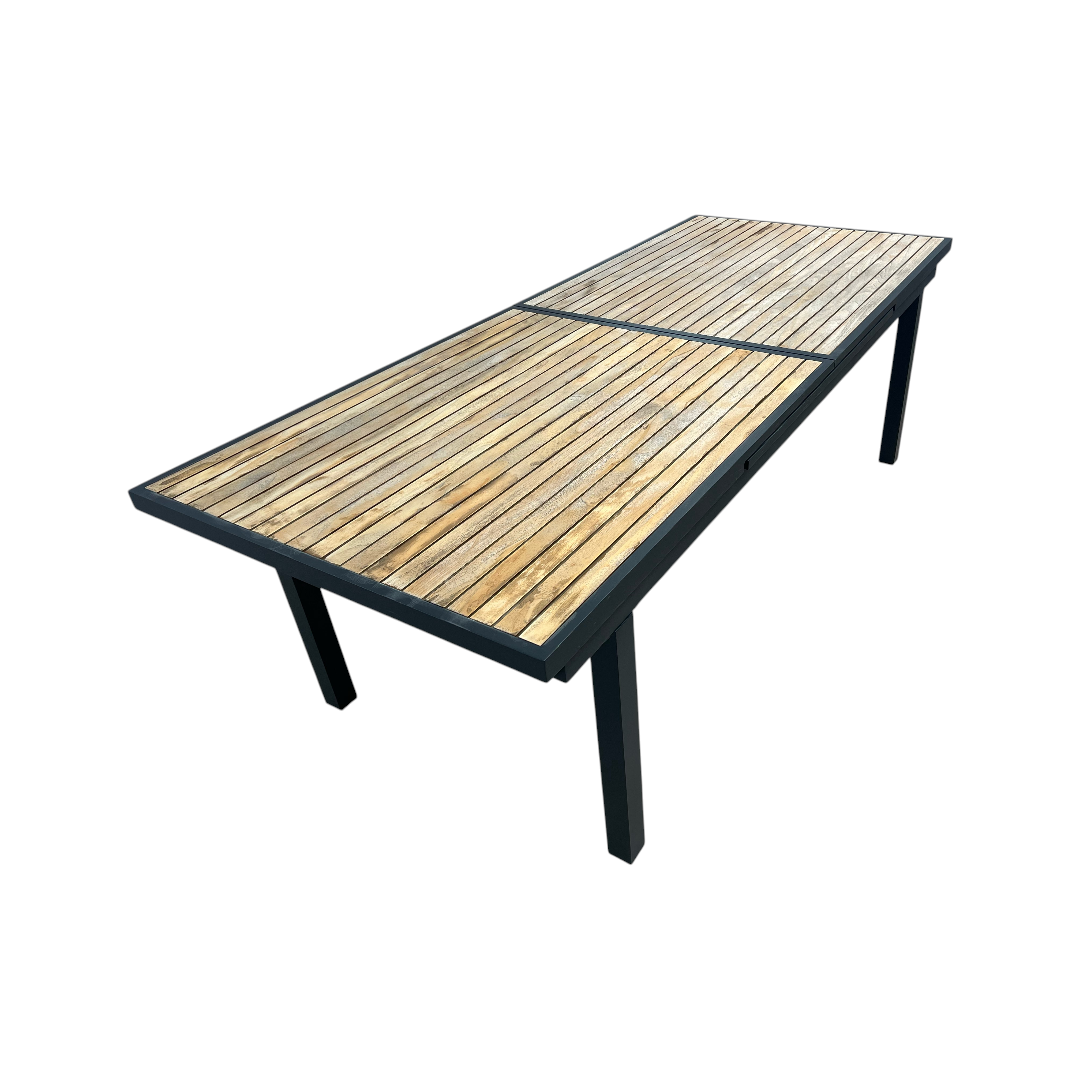 HIGOLD Heck Extendable Teak Outdoor Dining Table