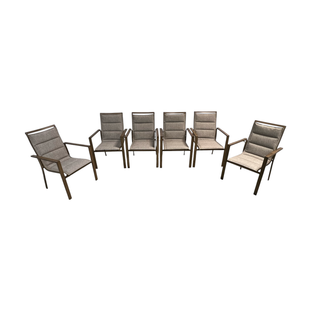 Hanover Fairhope Chair with Tan Cushion