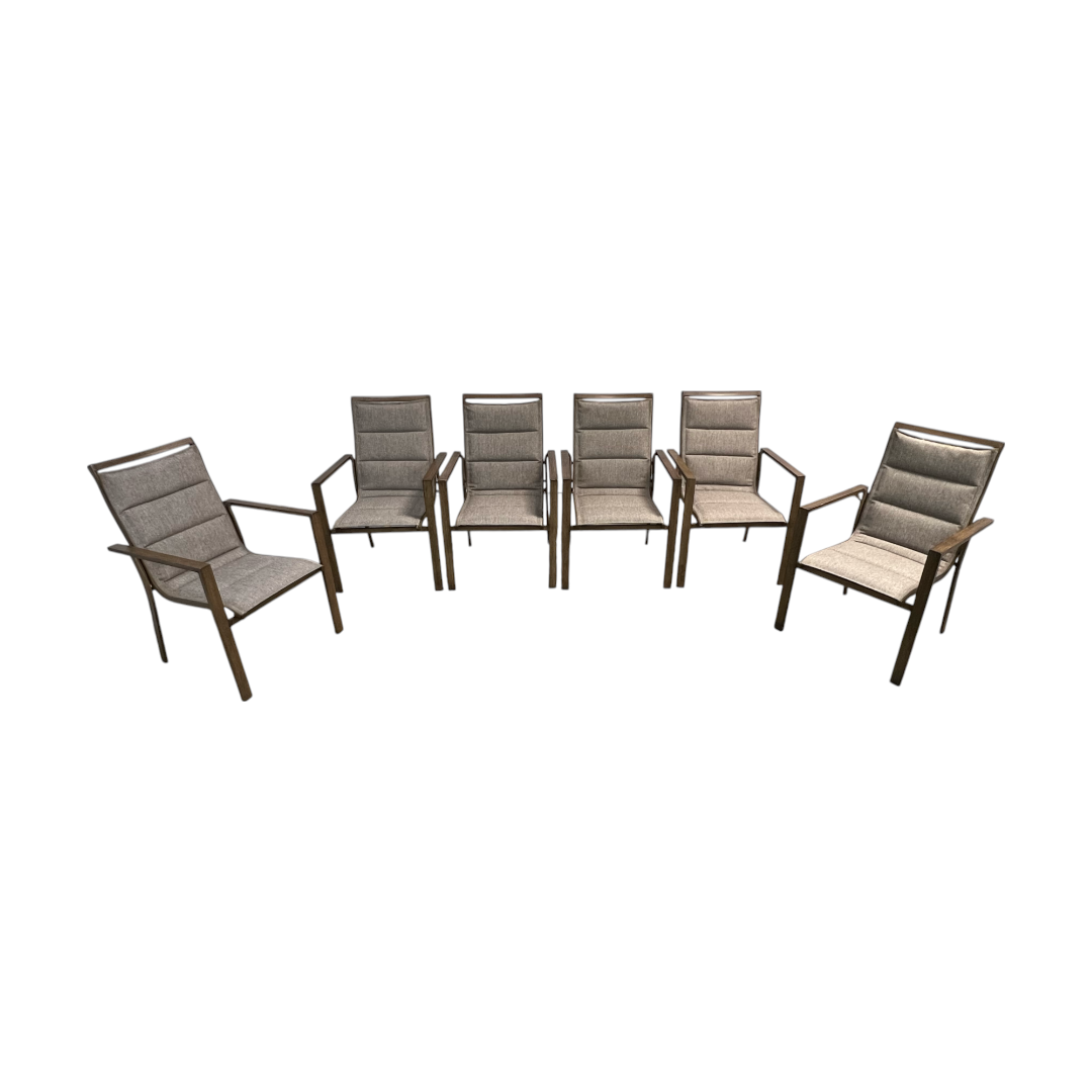Hanover Fairhope Chair with Tan Cushion