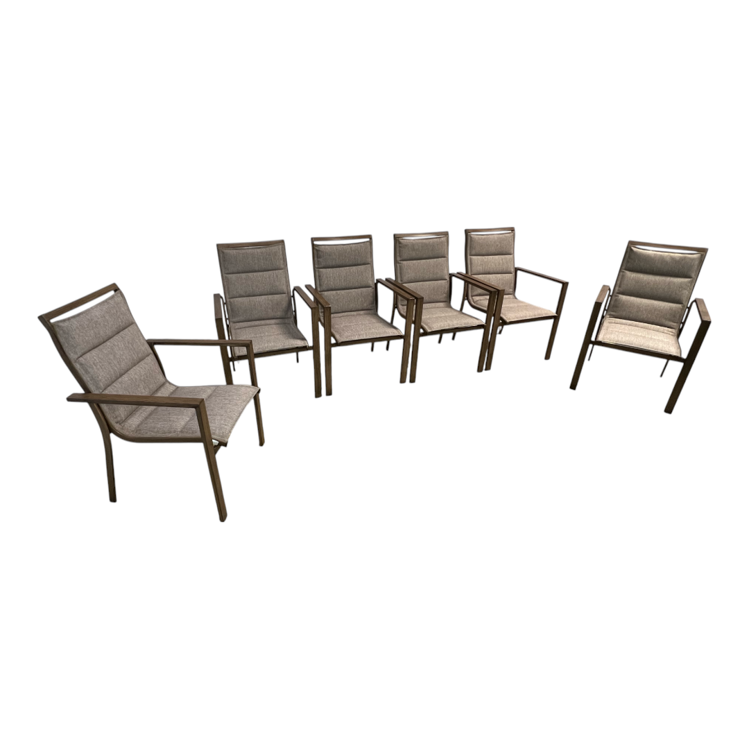 Hanover Fairhope Chair with Tan Cushion