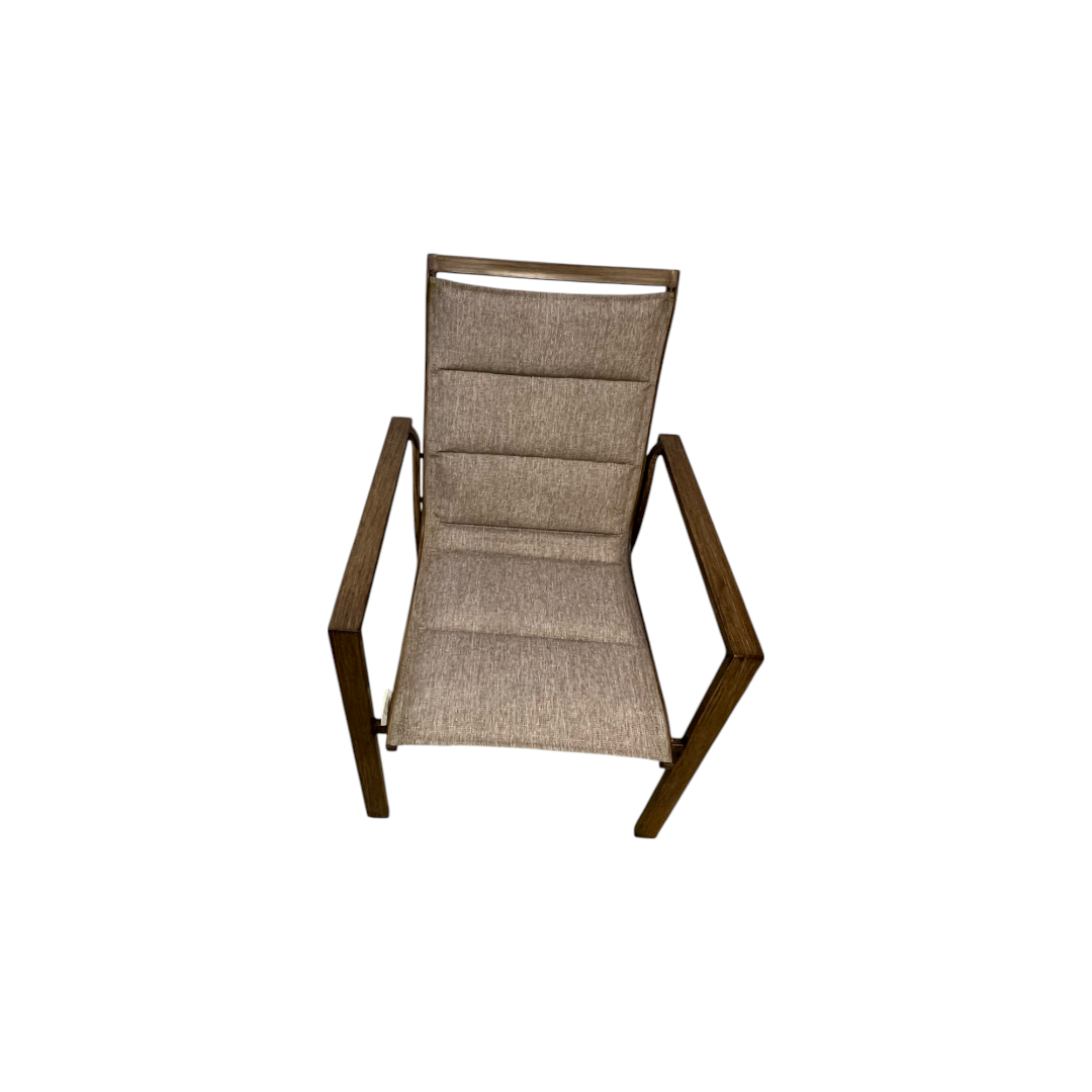 Hanover Fairhope Chair with Tan Cushion