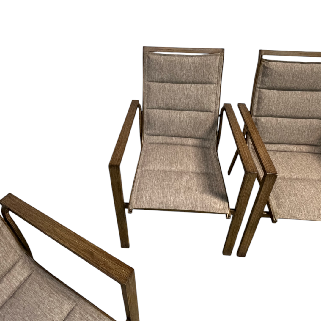 Hanover Fairhope Chair with Tan Cushion