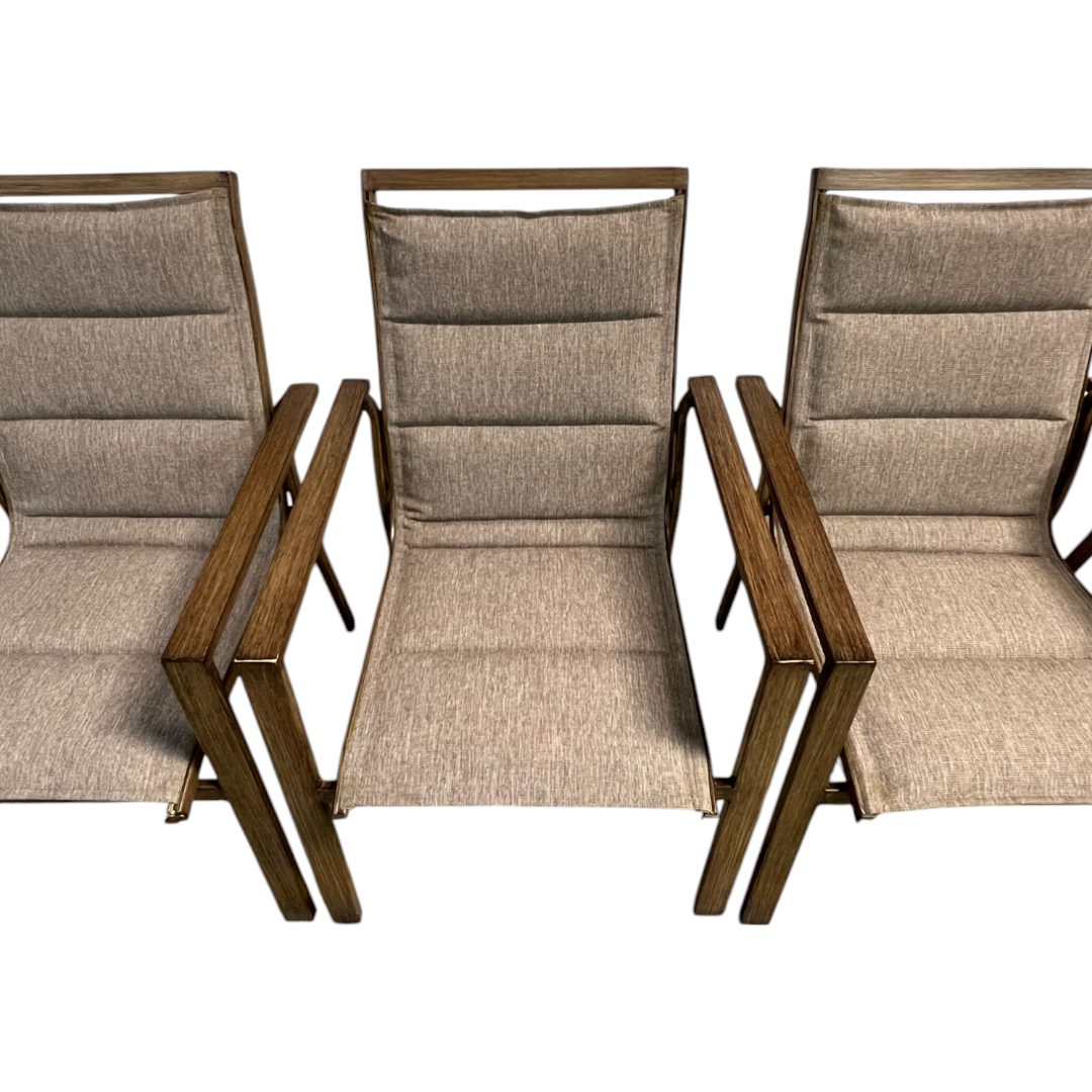Hanover Fairhope Chair with Tan Cushion