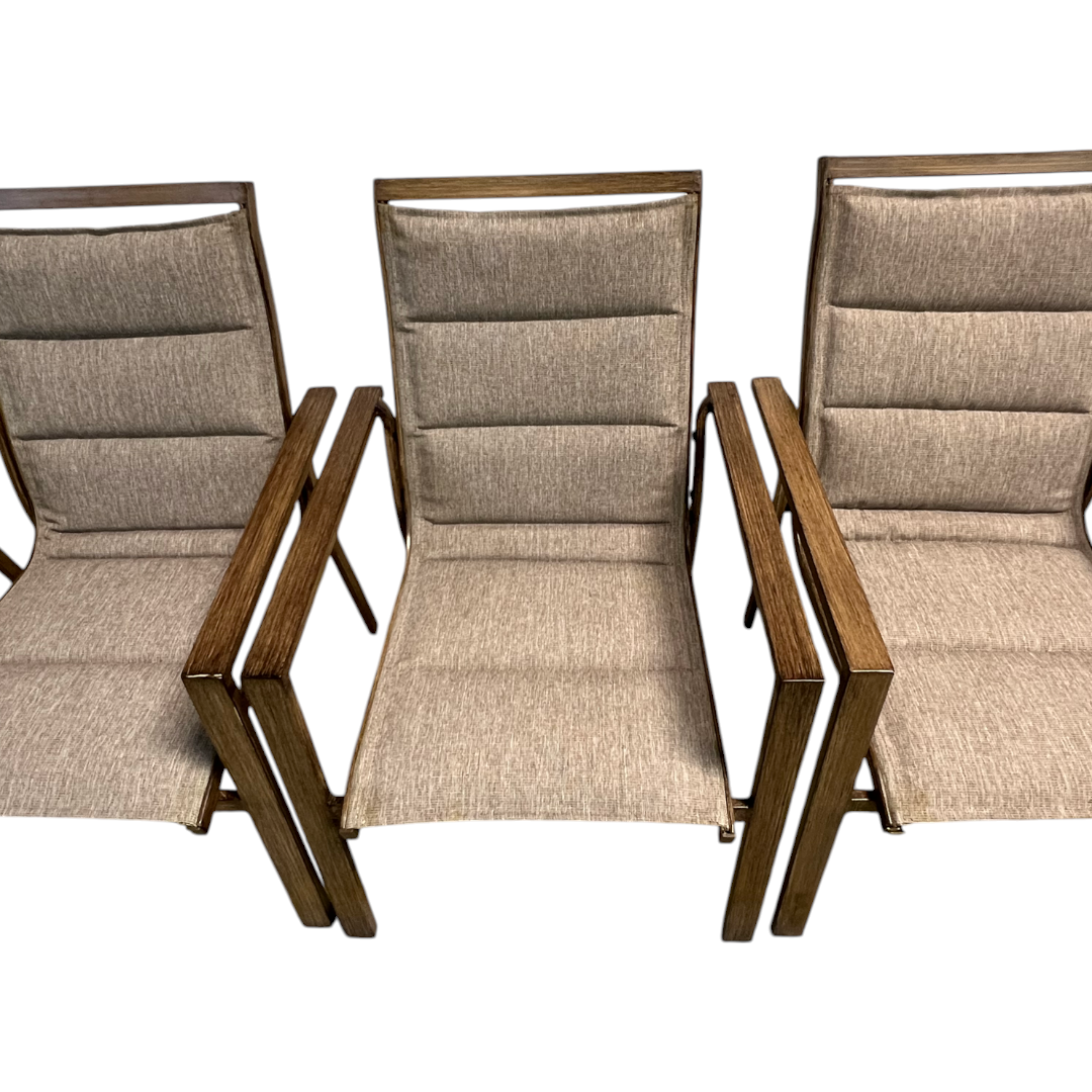 Hanover Fairhope Chair with Tan Cushion