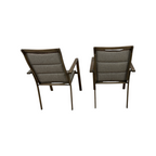 Hanover Fairhope Dining Chair with Tan Cushions Set of 2