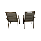 Hanover Fairhope Dining Chair with Tan Cushions Set of 2