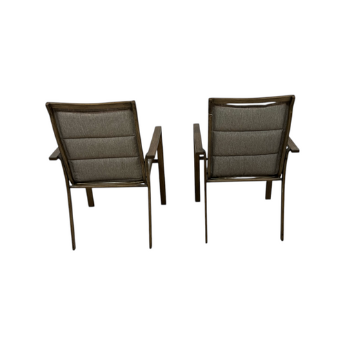 Hanover Fairhope Dining Chair with Tan Cushions Set of 2, image 18