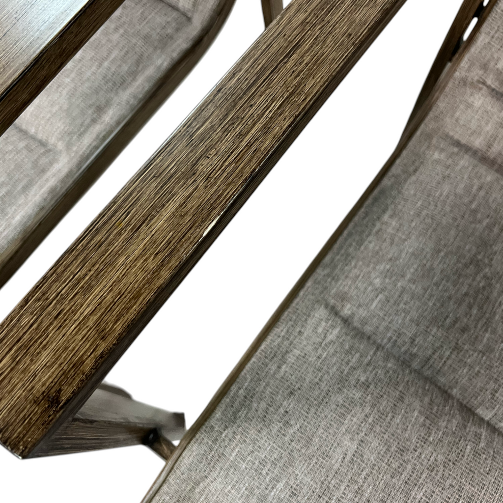 Hanover Fairhope Dining Chair with Tan Cushions Set of 2