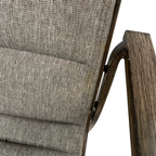 Hanover Fairhope Dining Chair with Tan Cushions Set of 2