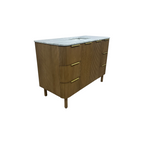 Highbury Furnishings Kensington 48" Bathroom Vanity in Fluted Birch