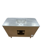 Highbury Furnishings Kensington 48" Bathroom Vanity in Fluted Birch