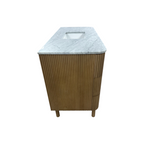 Highbury Furnishings Kensington 48" Bathroom Vanity in Fluted Birch