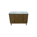 Highbury Furnishings Kensington 48" Bathroom Vanity in Fluted Birch