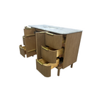 Highbury Furnishings Kensington 48" Bathroom Vanity in Fluted Birch