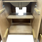 Highbury Furnishings Kensington 48" Bathroom Vanity in Fluted Birch