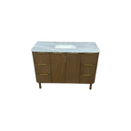 Highbury Furnishings Kensington 48" Bathroom Vanity in Fluted Birch
