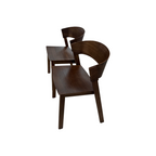 Hoft Home Aldo Dining Chair Set of 2 - Walnut